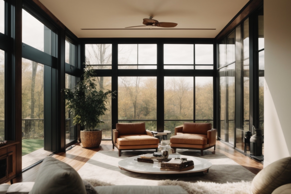 UV blocking window film energy savings Ohio