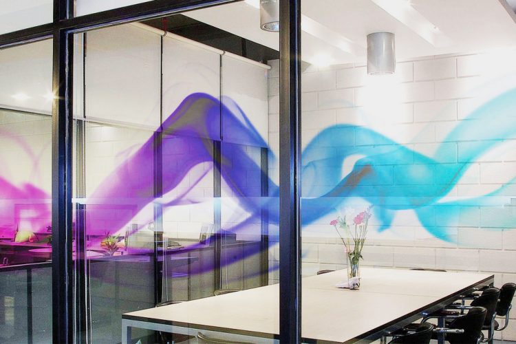 Decorative promotional window film Ohio