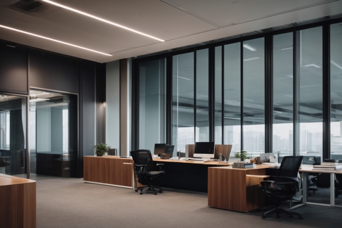 Glare reduction office window film Ohio