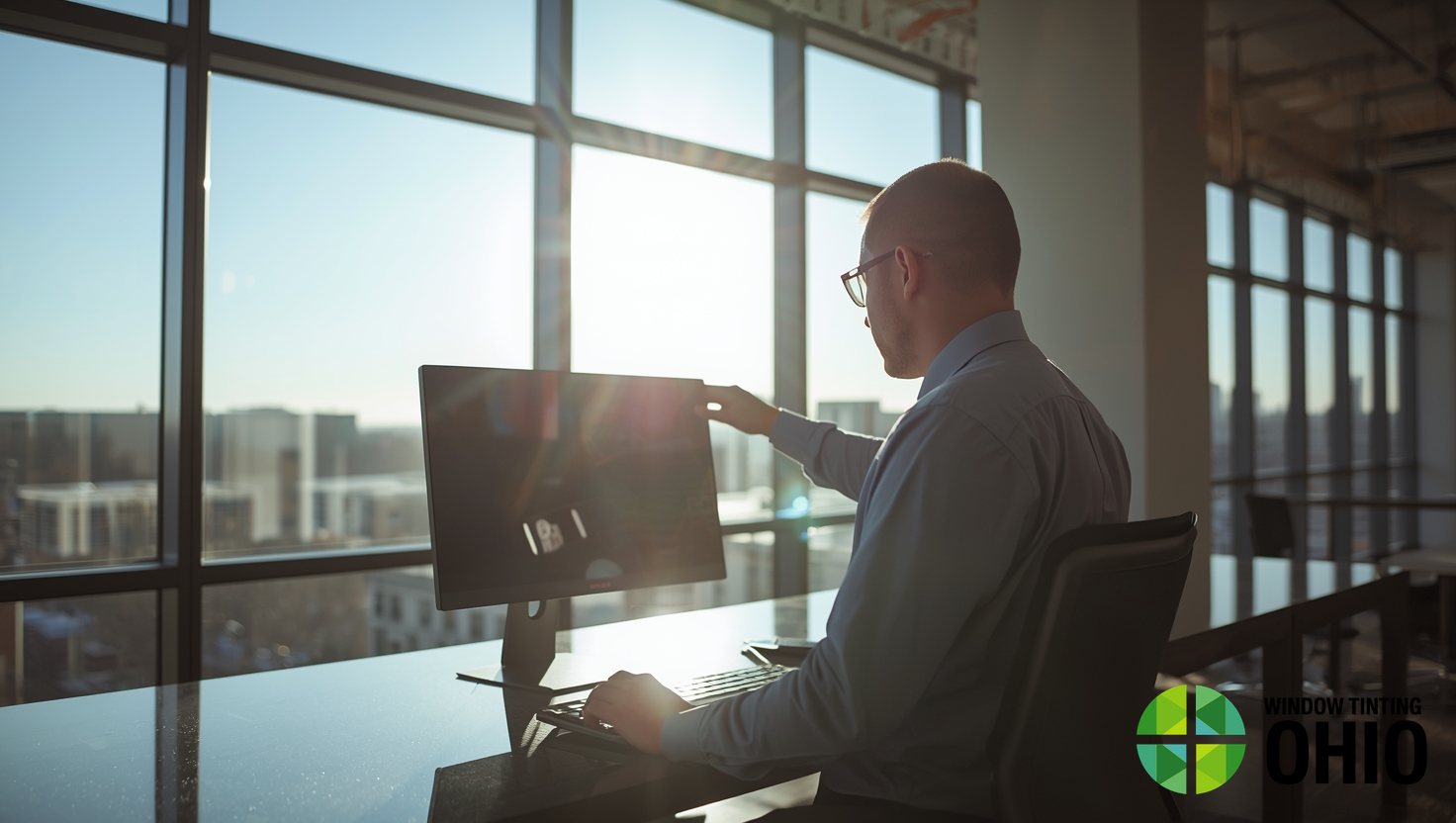 Glare Reduction Window Film for Ohio Offices: Better Screens, Fewer Headaches - Window Tinting Ohio